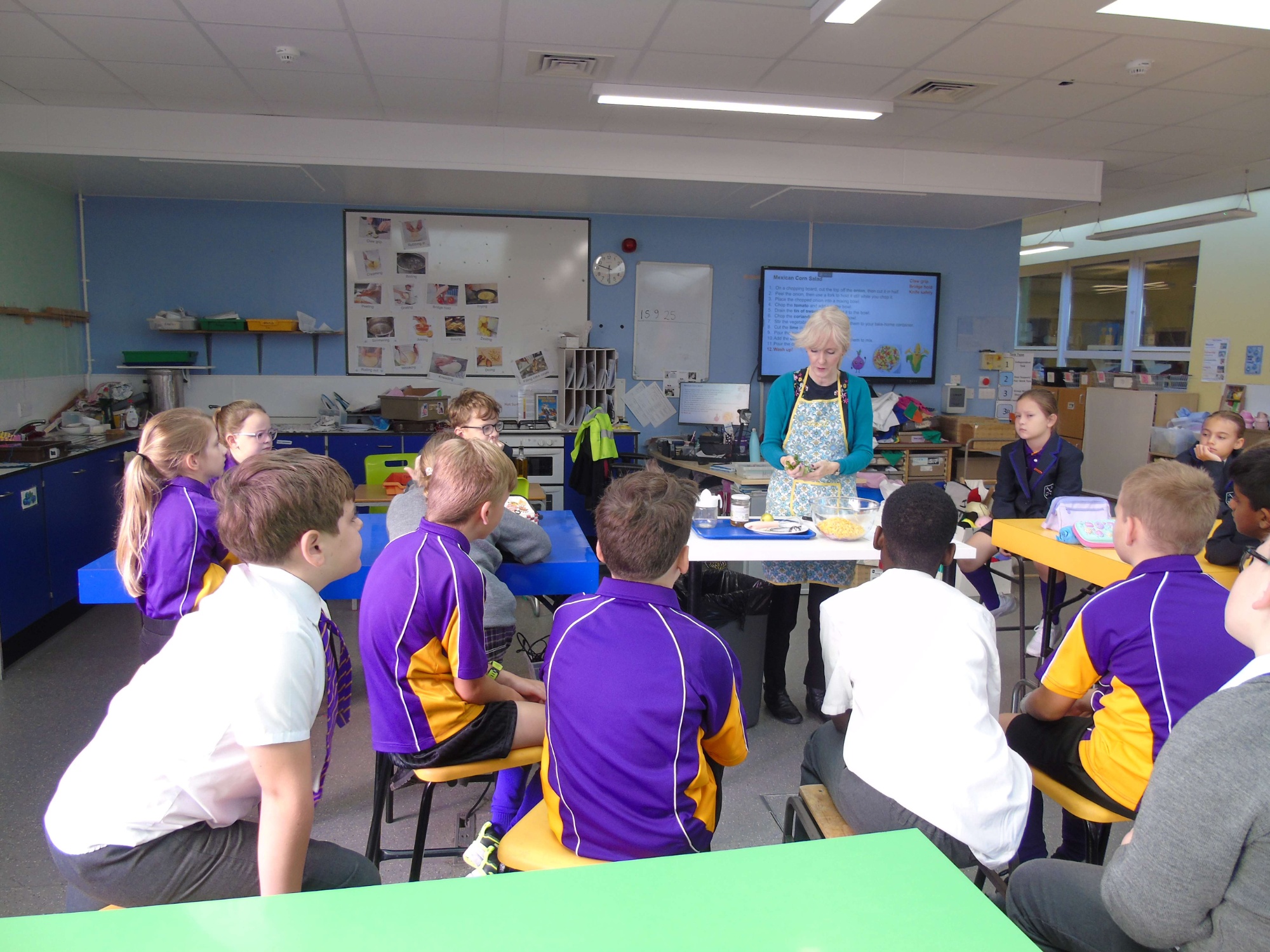 Year 5 Design Technology lesson